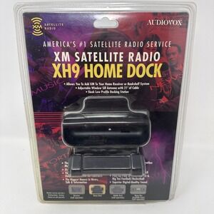 AudioVox XM Satellite Radio Xpress Complete Installation Home Kit XM XH9 New